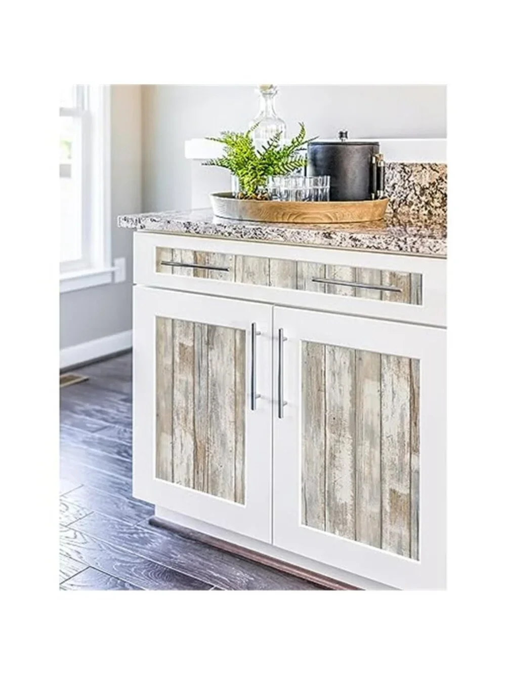 Rustic Wood Peel And Stick Wallpaper Vinyl Self Adhesive Removable Wall Cover